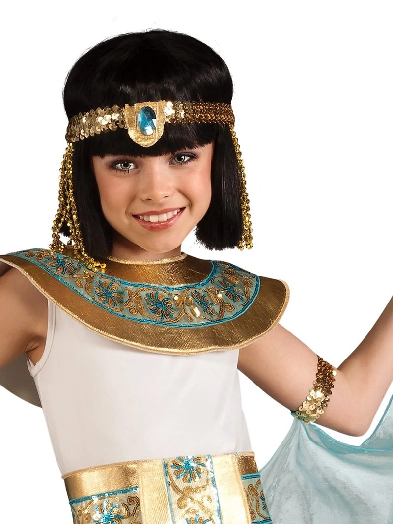 Rubies Child's Cleopatra Costume, Blue, Small for Themed Parties and Halloween - Image 2